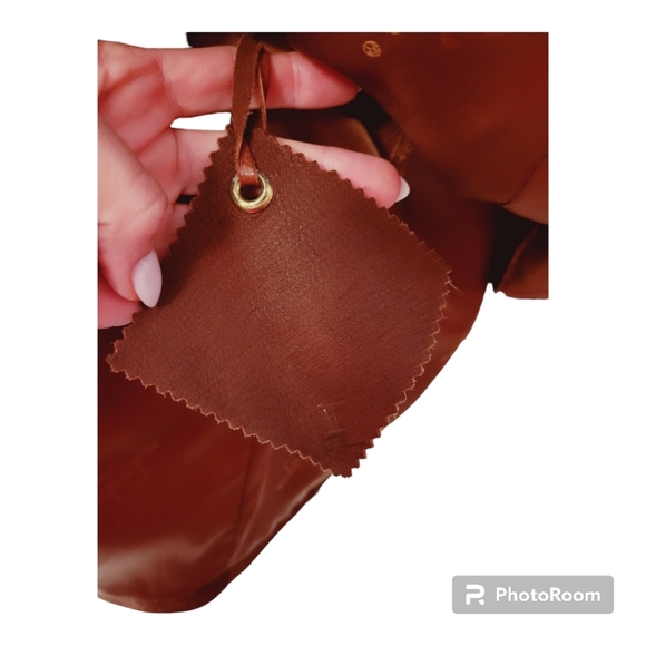 🌟Authentic Vintage Sherling/Leather Coat🌟 - Picture 4 of 8